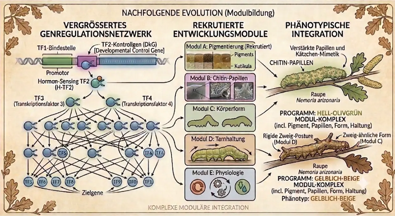 Hierarchisierung regulatorischer Gennetzwerke